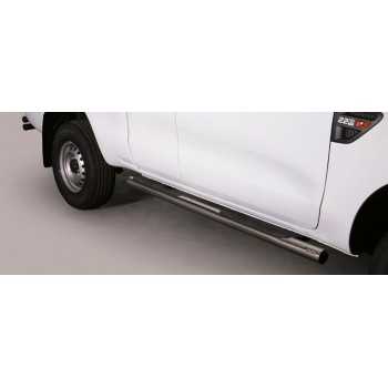 MARCHE PIEDS INOX MAX 76 FORD RANGER 2012 - 2 Portes