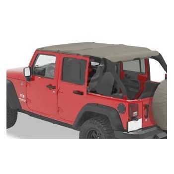 Bikini® Tops safari Jeep Wrangler JK 2007-2009 4 portes