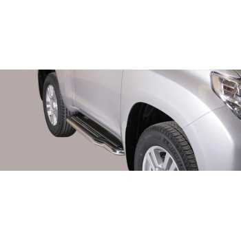 MARCHE PIEDS INOX 50MM TOYOTA KDJ 155 3 Portes 2009-2015 TOYOTA