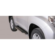 MARCHE PIEDS INOX 50MM TOYOTA KDJ 155 3 Portes 2009-2015 TOYOTA