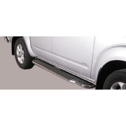 MARCHE PIEDS INOX 50MM NISSAN NAVARA D40 2010-2015 4 Portes