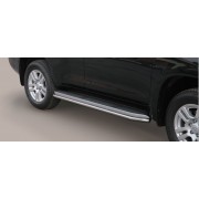 MARCHE PIEDS INOX 40MM AVEC PROTECTION LATERALE TOYOTA KDJ 150 TOYOTA