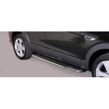 MARCHE PIEDS INOX 50 MM CHEVROLET CAPTIVA 2011- CHEVROLET