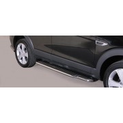 MARCHE PIEDS INOX 50 MM CHEVROLET CAPTIVA 2011- CHEVROLET