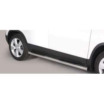 MARCHE PIEDS INOX MAX 76 CHEVROLET TRAX 2013+ CHEVROLET