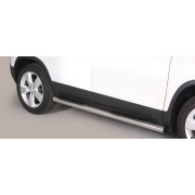 MARCHE PIEDS INOX MAX 76 CHEVROLET TRAX 2013+ CHEVROLET