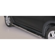 Marche pieds inox ovale DACIA SANDERO 2013-