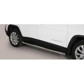 MARCHE PIEDS INOX MAX 76 JEEP CHEROKEE KL 2014-