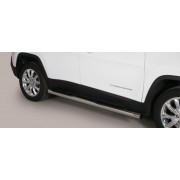MARCHE PIEDS INOX MAX 76 JEEP CHEROKEE KL 2014-