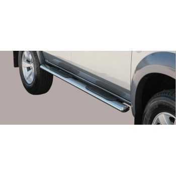 Marche pieds inox ovale FORD RANGER 07-09