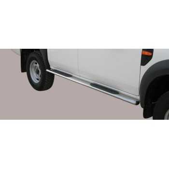 Marche pieds inox ovale FORD RANGER 09-11