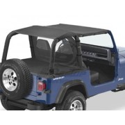 Bikini® Tops Bestop® safari noir Jeep Wrangler YJ 1992-1995
