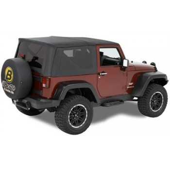 Capotage Supertop® BESTOP noir jeep Wrangler JK 2007-2018 2 portes