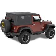 Capotage Supertop® BESTOP noir jeep Wrangler JK 2007-2018 2 portes