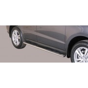 Marche pieds inox ovale HYUNDAI SANTA FE 10-12