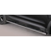 Marche pieds inox ovale HYUNDAI SANTA FE 12-