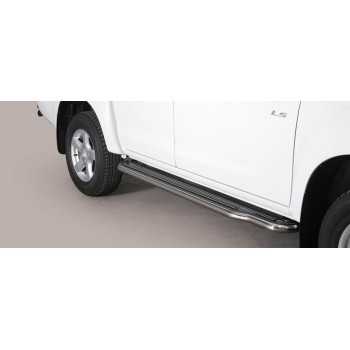 MARCHE PIEDS INOX 50MM ISUZU D-MAX 12- DOUBLE CAB