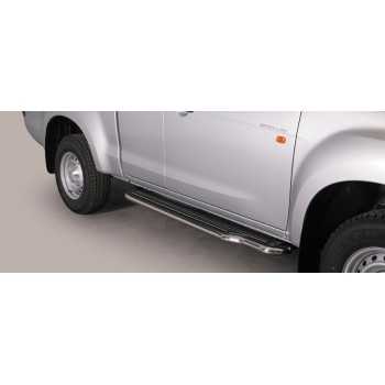 MARCHE PIEDS INOX 50MM ISUZU D-MAX 2012- SPACE CAB
