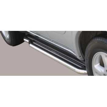 MARCHE PIEDS INOX 50MM TOYOTA RAV 4 2003-2005 5 Portes