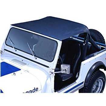 Bikini tops RUGGED RIDGE noir sans sangle Jeep CJ 7 1976-1986
