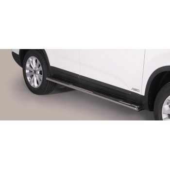 Marche pieds inox ovale KIA SORENTO 2012