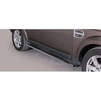 Marche pieds inox ovale LAND ROVER DISCOVERY 4