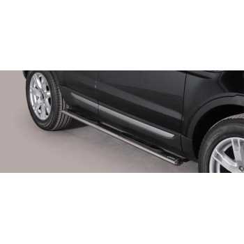 Marche pieds inox ovale LAND ROVER EVOQUE 2012