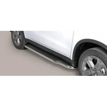 Marche pieds inox 50 mm Suzuki Vitara 2015+