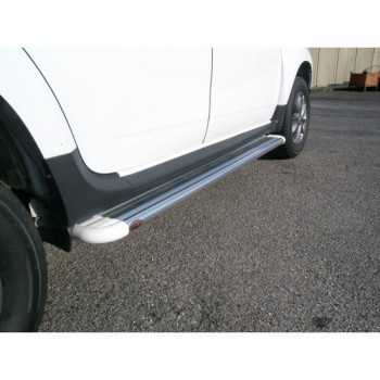 Marche pieds aluminium finition blanc tous véhicules