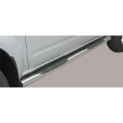 MARCHE PIEDS INOX MAX 76 NISSAN NAVARA D40 2005-2010 4 Portes NISSAN
