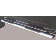 Marche pieds inox ovale NISSAN NAVARA D40 2005-2010 4 Portes