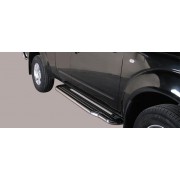 MARCHE PIEDS INOX 50MM NISSAN NAVARA KING CAB 2005-2010 2 Portes NI...