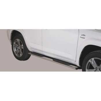 Marche pieds inox ovale TOYOTA RAV 4 2010-2012