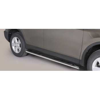 Marche pieds inox ovale Toyota Rav 4 2013-2017