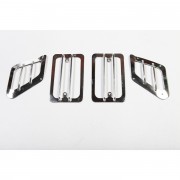 Grille de feux clignotant avant inox Jeep Wrangler TJ 1997-2006
