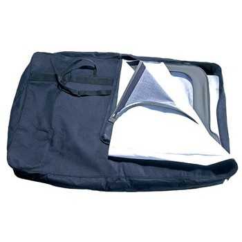 Sac de rangement de fenêtre noir Rugged Ridge Jeep Wrangler YJ 87-95 et  Wrangler TJ 97-06