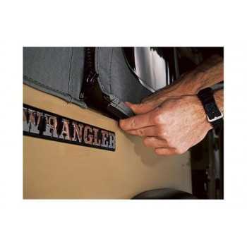 Capotage de remplacement Pavements Ends marron JEEP WRANGLER YJ de 88-95
