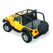 Capotage Halftop Bestop® noir JEEP WRANGLER 97-02 JEEP