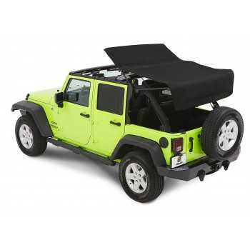 Capotage Bestop® trektop nx glide black diamond Jeep Wrangler JK 4 Portes 2007-2018
