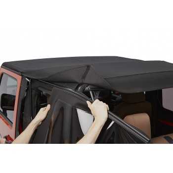 Capotage Bestop® trektop nx glide black diamond Jeep Wrangler JK 4 Portes 2007-2018