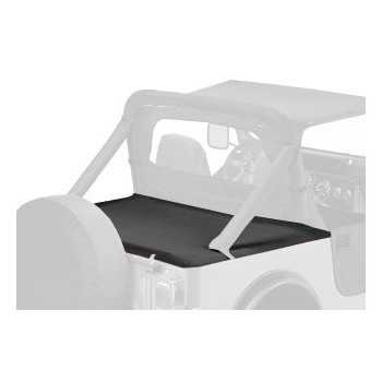 Tonneau cover Bestop® noir avec rails Jeep CJ et WRANGLER YJ 1980-1991