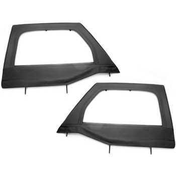 HAUT POUR DEMI-PORTES RUGGED RIDGE AVANT JEEP WRANGLER JK 2007-2017...