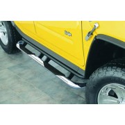 Marche pieds inox Hummer H2