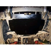 Blindage moteur acier Nissan Xtrail T30 06/2001-09/2007