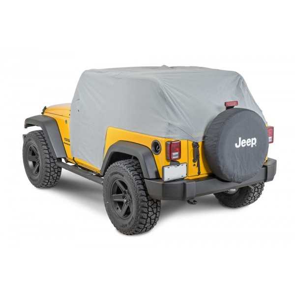 Couvre cabine jeep Wrangler 2007-2018 2 portes
