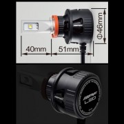 Kit de phare à led 6500K H11 12v 20w Ford Ranger 2016+