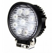 Phare de travail rond 9 LED 1700LM