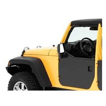 TOLE DE FERMETURE DE PORTE TUBULAIRE BESTOP AVANT JEEP WRANGLER JK ...