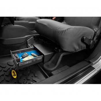 Boitier antivol pour Jeep Wrangler ouvert