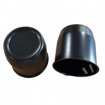 Cache moyeu noir fermé Jeep 83 mm